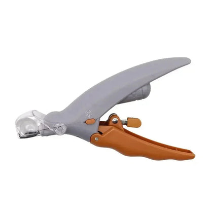 Dog & Cat Nail Clippers with LED Light and Magnifying Glass | Prevent Painful Over-Cutting with Built-In Quick Detection