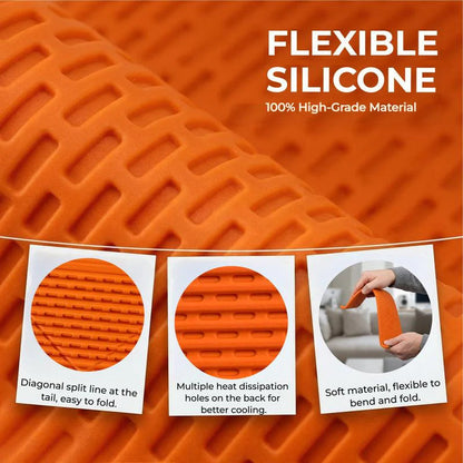 Flexible Silicone Aluminum Phone Stand