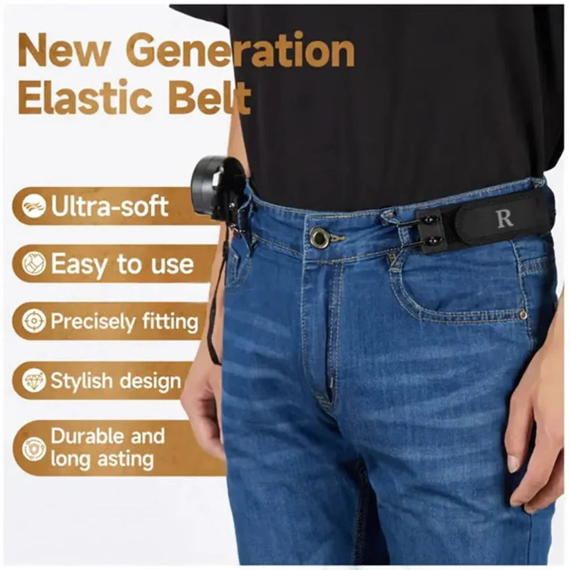 ⏰ LAST DAY SALE!The No Buckle Belt: Comfort and Flexibility for All-Day Wear