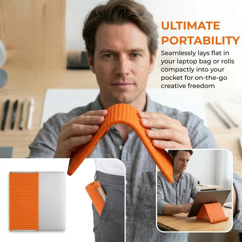 Flexible Silicone Aluminum Phone Stand