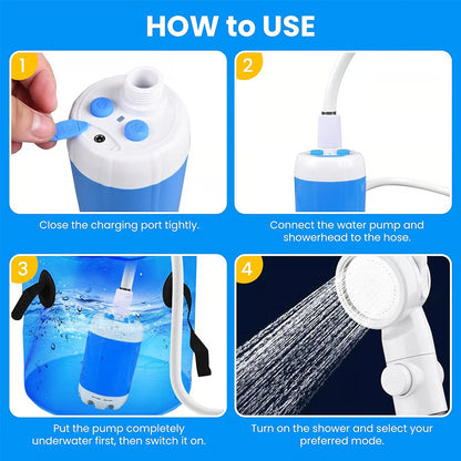 🔥2026 Special Offer — Upgraded Portable Outdoor Camping Shower