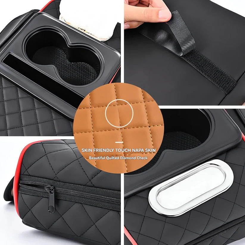 Transform Your Drive with the 4-in-1 Multi-Functional Car Armrest Organizer