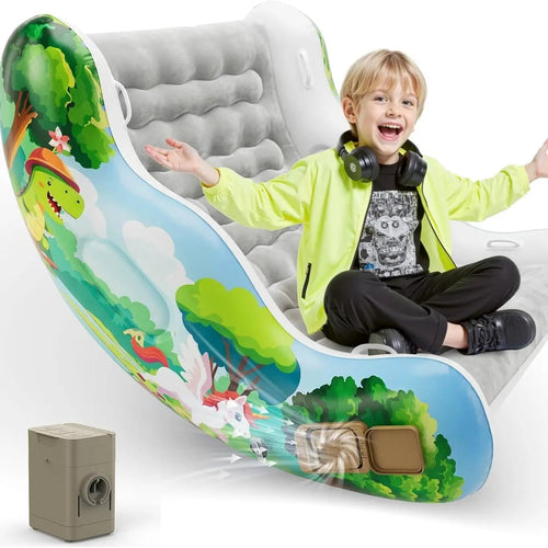🎁Kids Inflatable Sensory Rocking Chair | Montessori Air Cloud Rocker