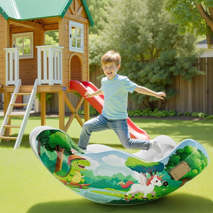 🎁Kids Inflatable Sensory Rocking Chair | Montessori Air Cloud Rocker