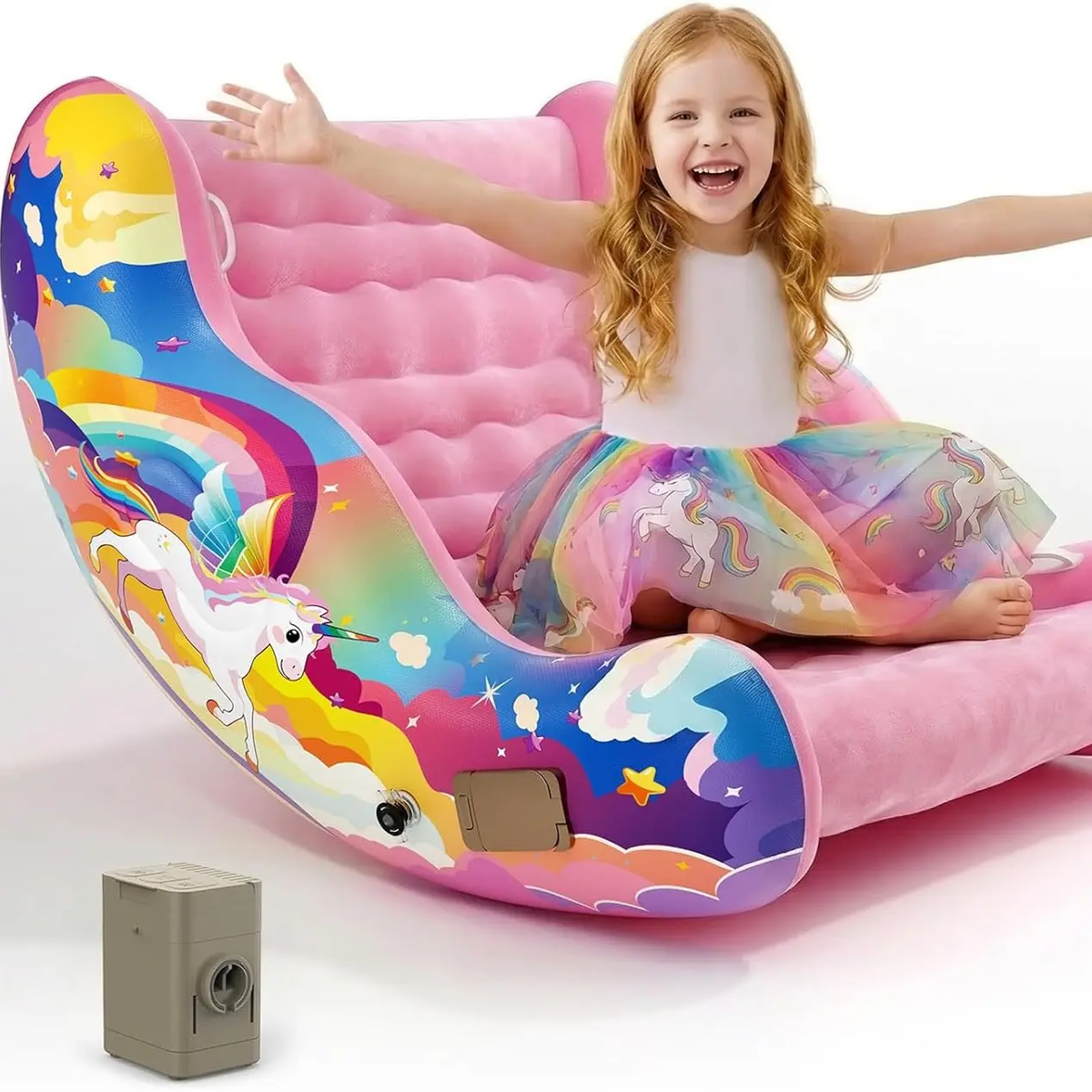 🎁Kids Inflatable Sensory Rocking Chair | Montessori Air Cloud Rocker