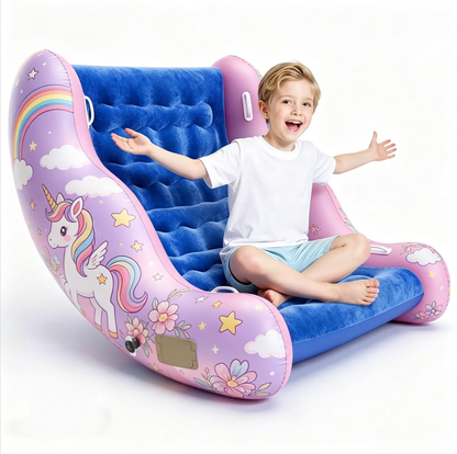 🎁Kids Inflatable Sensory Rocking Chair | Montessori Air Cloud Rocker