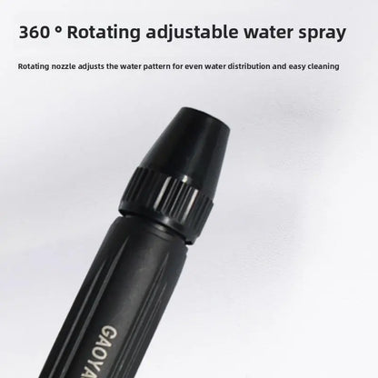 Home high-pressure car wash water gun with booster nozzle and hose, a must-have for watering plants and vegetables, and car washing.
