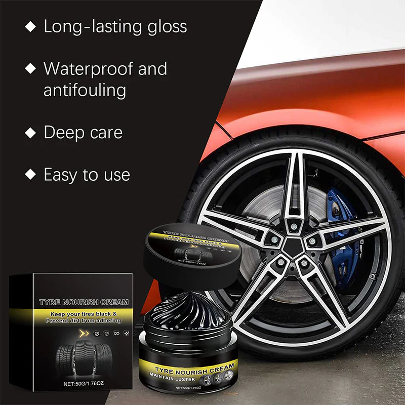 Powerful Wheel Cleaning Refurbish Wax