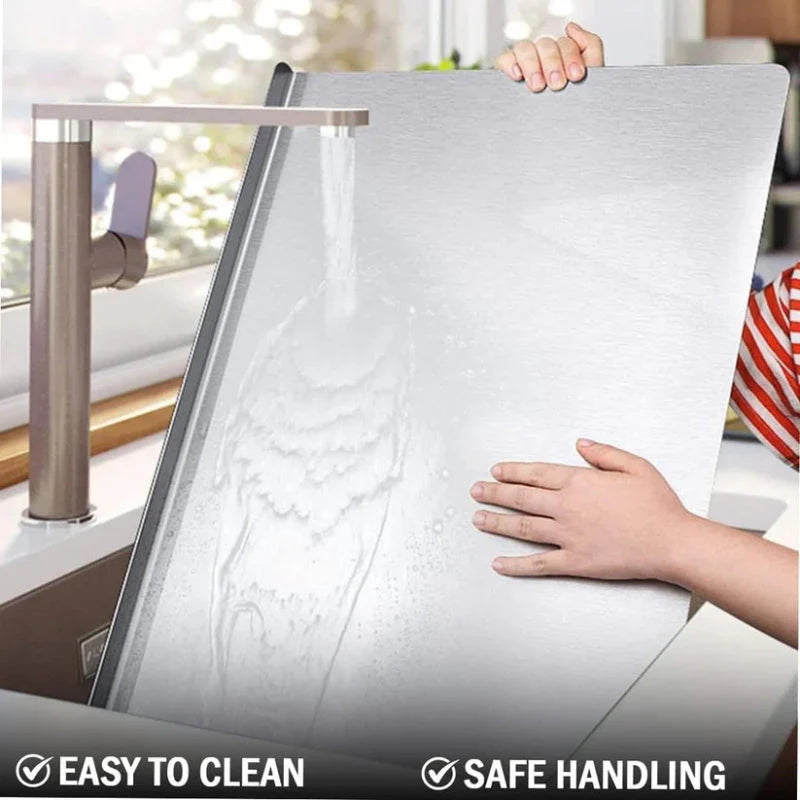 🔥Hot Sale⚡50K+ SOLD!🎁Stainless Steel Countertop Chopping Board