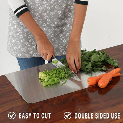 🔥Hot Sale⚡50K+ SOLD!🎁Stainless Steel Countertop Chopping Board
